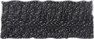 G.E.T. Enterprises QS2410-GB 23 3/4" x 10" Black Rectangular Riser | Dishwasher safe, Shatterproof, Great for Buffets, Catering, Food Displays and Table Service