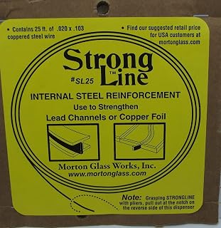 Morton Strongline Copper Restrip Reinforcement for Stained Glass