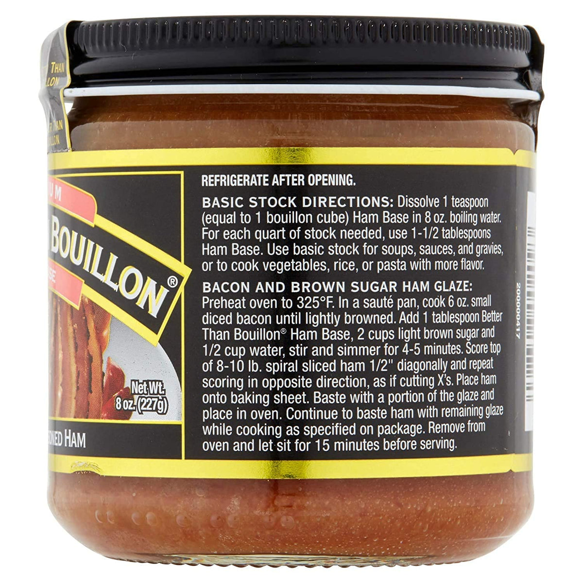 Better Than Bouillon Ham Base / 8 Ounce (Pack of 1) / Premium Beef