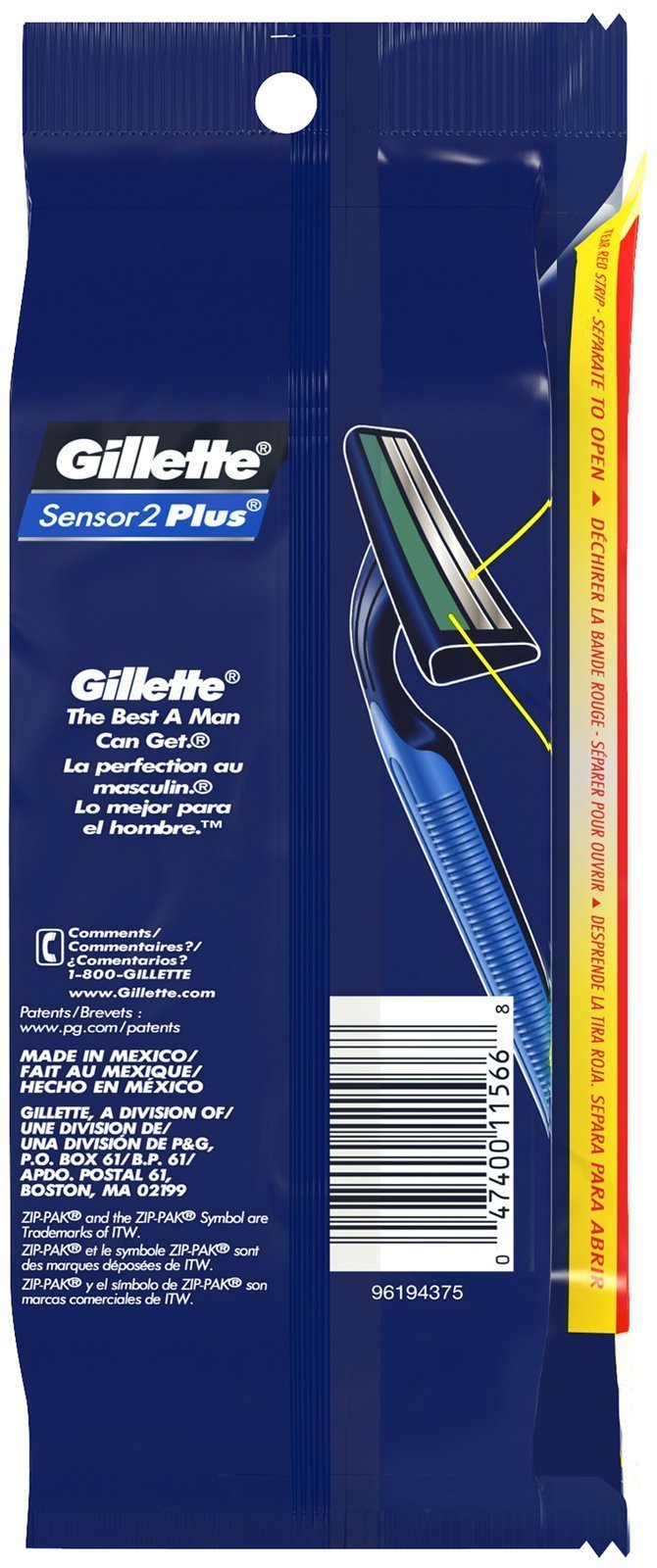 CustomPlus Pivot Disposable Razors - 10 ct by Gillette – 10 Count (Pack of 1), Model PG-621