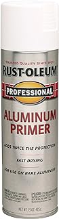 Rust-Oleum Professional Aluminum Primer Spray Paint | Promotes Adhesion On Aluminum Surfaces, Durable Primer Base Coat, Industrial Applications, 15 Oz