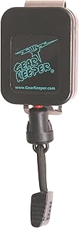 Gear Keeper Police Microphone Keeper - Lapel Mic Retractor (RT2-4052) | Law enforcement lapel mic holder, epaulet clip mount, for first responders & police radio, 10" ext, 9oz retraction, USA made