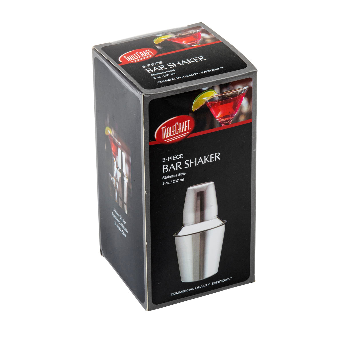 Tablecraft 8-Ounce (Pack of 6) / Silver / 1 Cocktail Shakers