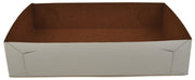 SOUTHERN CHAMPION TRAY White / 14" x 10" x 3" / White Non-Window Bakery Take Out Containers