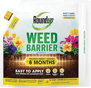Roundup Weed Barrier Granules, 5.37 lbs. | Weed Preventer for Landscapes, Up to 8 Months Protection, Built-In Applicator