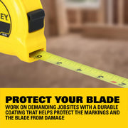 STANLEY 4.9 m / Black, Yellow / Industrial Tape Measures