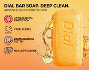 12402 4 oz. Gold Dial Antibacterial Soap Bars – 4 Ounce (Pack of 3), Model 2410