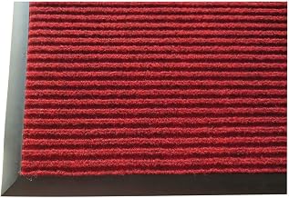 Winco 3' x 10' Red Carpet Floor Mat | Non-slip backing, Absorbent material, Indoor / Outdoor