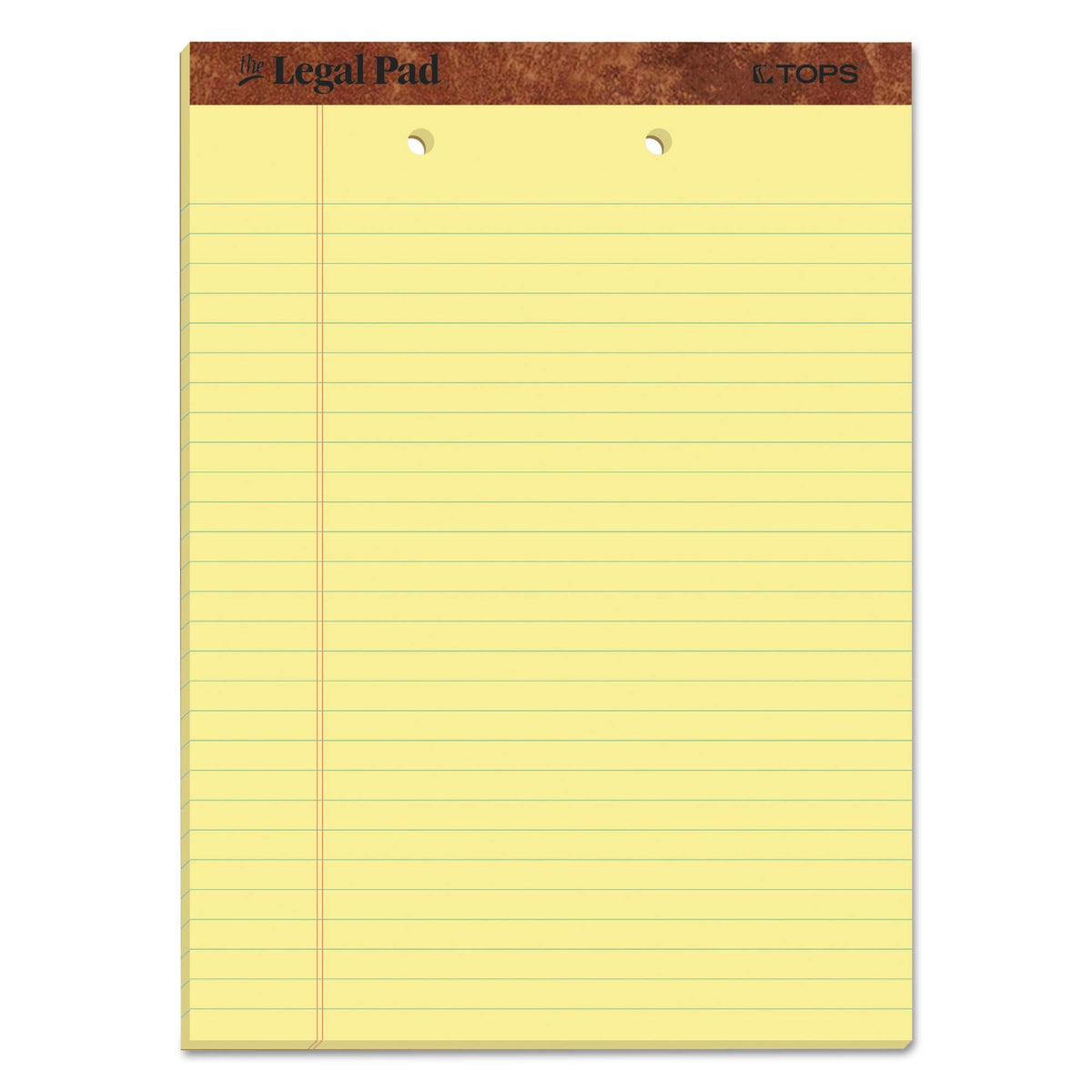 Top7531Us Pad Perf 2Hp Top Ltr Ca by Tops – Yellow
