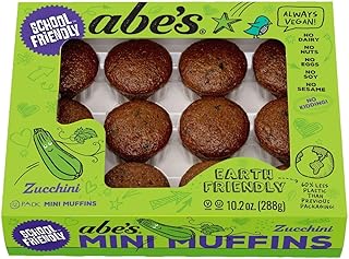 Abe's Mini Zucchini Muffin 12ct, 10.2 OZ