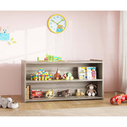 Toddler Shelf Storage by Tot Mate – 1 count (pack of 1), Elm, Model TM2224A.0W92
