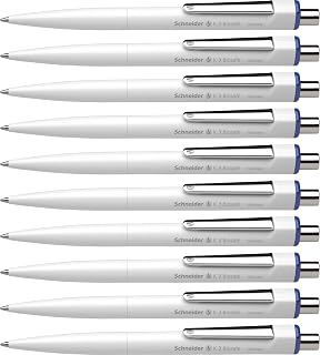 Schneider 739 ISO 12757-2 G2 Mechanical Ballpoint Pen K3 Blue M Indelible Pack of 10