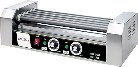 Winco 7 Rollers Hot Dog Roller Grill