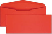 Quality Park Colored Envelope, Traditional, #10, Red, 25 per Pack (11134)