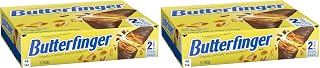 Butterfinger Candy Bars, 3.7 oz, Pack of 2 | Chocolatey | Peanut-Buttery | Share Size | Individually Wrapped