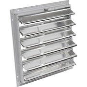 Aluminum/Steel Shutter For 30" Venturi Mounted Exhaust Fan by Air Conditioning Products – 34"L x 33.13"W x 3.25"H, Aluminum/Steel, Model 245733
