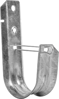 Jonard Tools JH32-100 2” Standard J Hook, Heavy Duty Metal Cable Hooks, Size 32, 100 Pack