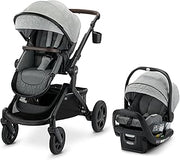Graco Premier Modes Nest Travel System, 3-in1 Modular Carseat Stroller Combo, Pramette, Toddler Stroller, Includes Premier SnugRide SnugFit 35 LX Infant Car Seat, Midtown