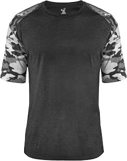 Vintage Camo Sport Tri-Blend Tee by Badger