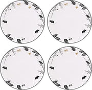 Lenox 899021 Haunted Halloween Dinner Plates, Set Of 4, Service For 4