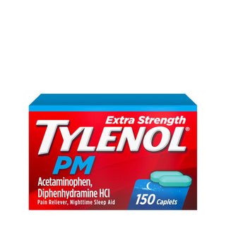 PM Extra Strength Caplets by Tylenol – MAP, Blue, Model 00300450482570