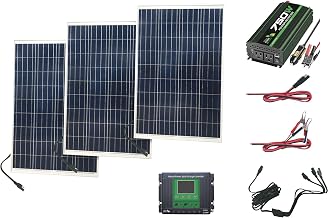 330 Watt Complete Solar Kit with 750 Watt Power Inverter & 30 Amp Charge Controller Included