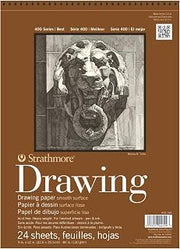 Strathmore (400-104 400 Series Drawing, Smooth Surface, 9x12, 24 Sheets