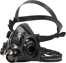 Honeywell North 7700 Series Niosh-Approved Half Mask Silicone Respirator, Small (770030S)