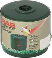 RAB Lighting MCAP3VG Mighty Post Cap for 3" Pipe, 2-7/8" OD, Verde Green, Multicolor