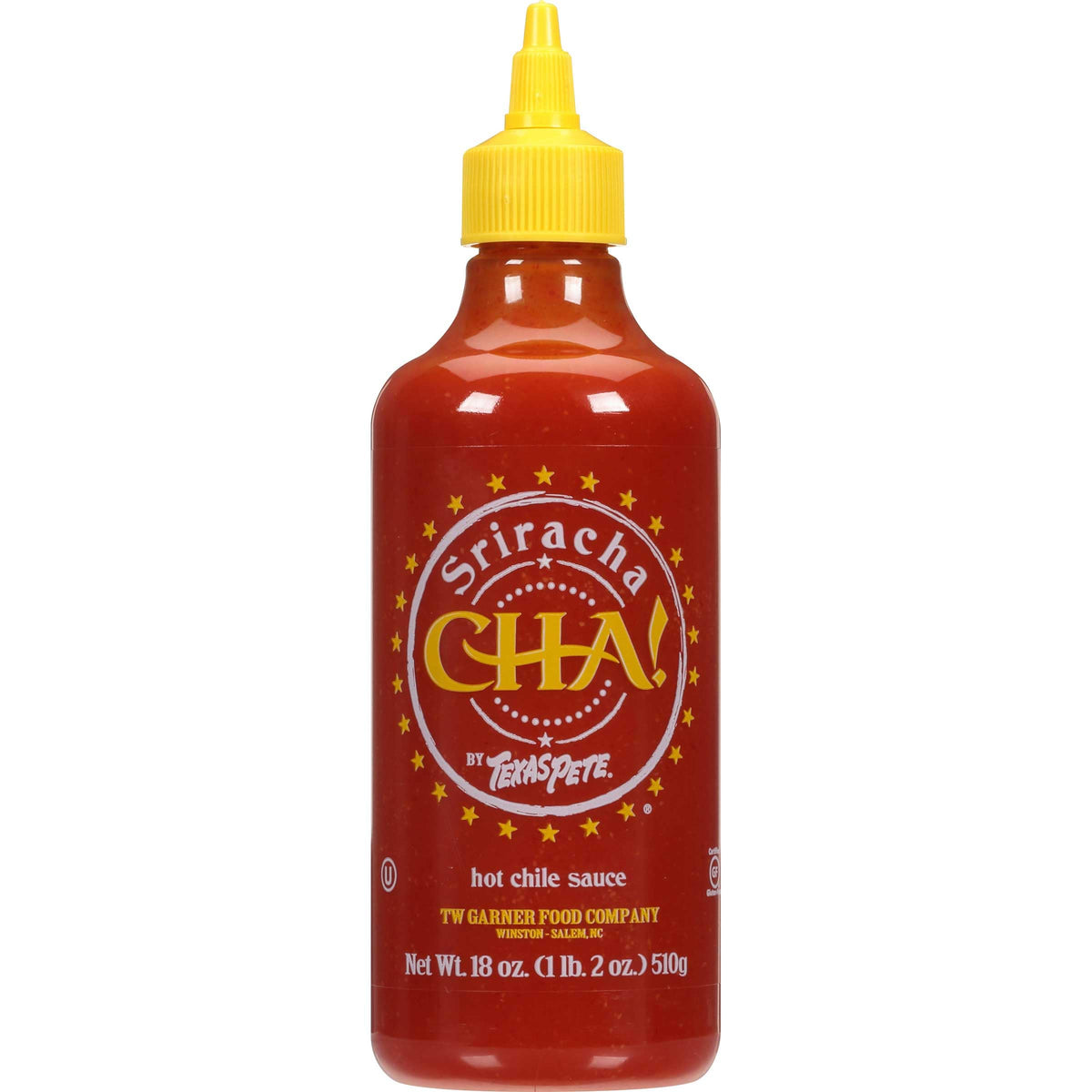 Cha Sriracha Sauce by Texas Pete – 1.12 Pound (Pack of 12), Pack of 12, Model 7550000520