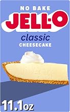 Jell-O D, 6 ct, No Bake Classic Cheesecake, Filling & Crust Mix, 11.1 oz | Dessert Mix that Makes a Yummy Cheesecake in 15 Minutes Without Baking, Perfect for Parties, Picnics & Holiday Gatherings