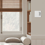 Aube by Electric Heating 7-Day Programmable Thermostat by Honeywell Home – 4.9 x 5 x 1.5 inches, Plastic, White, Model TH106