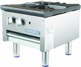 Turbo Air Radiance TASP-18S Single Burner Stock Pot Range with Crumb Tray