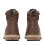 Men's Britton Road Mid Lace Up Waterproof Boot by Timberland – 13 Wide, Leather, Rust Full Grain, Model TB0A69UH