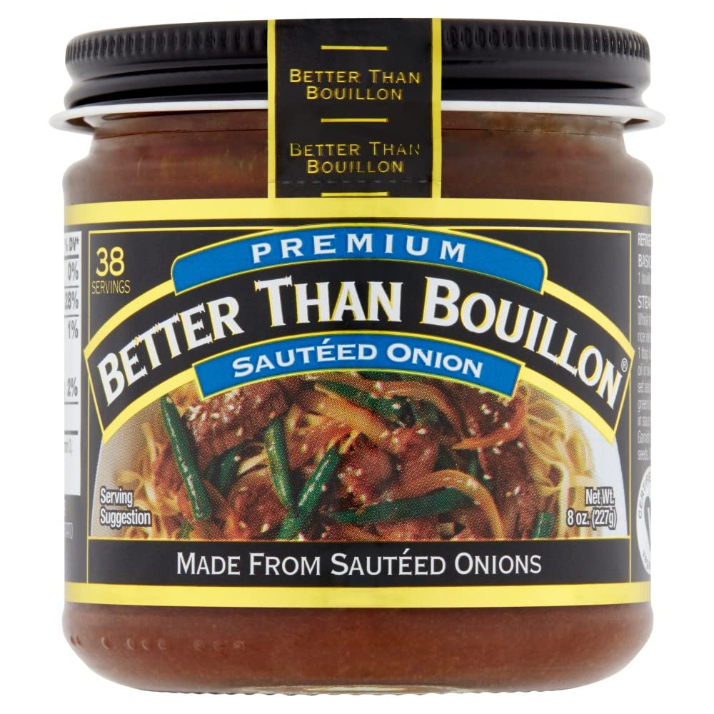 Better Than Bouillon Roasted Garlic + Sauteed Onion / 8 Ounce (Pack of 2) / 2 Vegetable