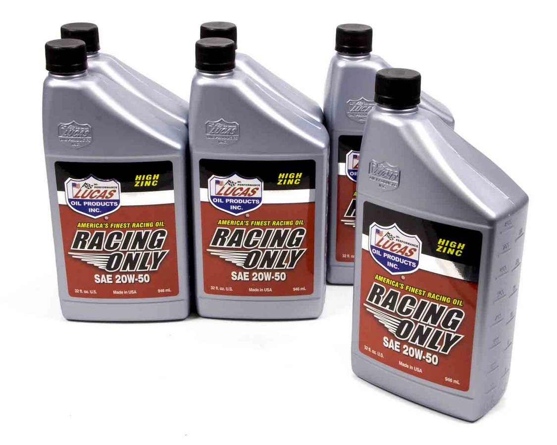 20w-50 Racing Oil Case/ by Lucas Oil – Model 10620-6