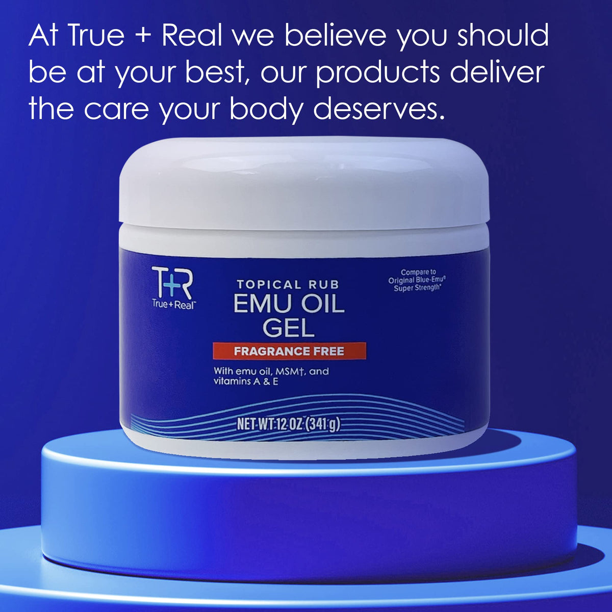 Emu Oil Gel by True+Real – Commercial Grade
