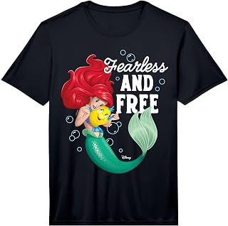Disney Princess - Ariel and Flounder Fearless and Fear Performance T-Shirt