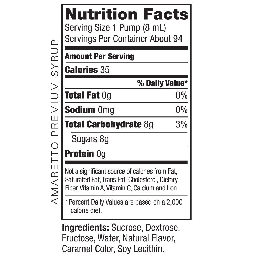 Premium Syrup by Amoretti – 25.4 Fl Oz (Pack of 12), Pack of 12