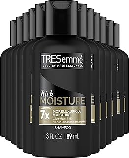 TRESemmé Shampoo Moisture Rich 3 oz, 12 Count, White