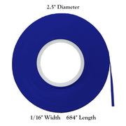 MV Magna Visual Blue / 1/16" Width / 1 Transparent Tape