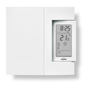 Aube by Electric Heating 7-Day Programmable Thermostat by Honeywell Home – 4.9 x 5 x 1.5 inches, Plastic, White, Model TH106
