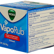 Vaporub Ointment by Vicks – 1.76 Ounce (Pack of 2), Model 124338