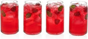 Libbey Can Shaped Beer Glass - 16 oz - 4 PACK w/ Pourer