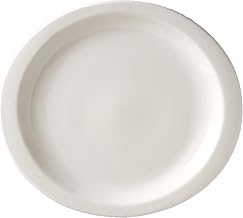 VRE-99 Vista Buffet Plate, 11-1/4" x 10-1/4", Bone White (Pack of 12)