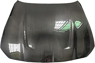 For 2021+ Compatible for BMW M3 G80 M4 G82 CSL Style True Carbon Fiber Engine Hood Front Engine Compartment Cover Body Kit