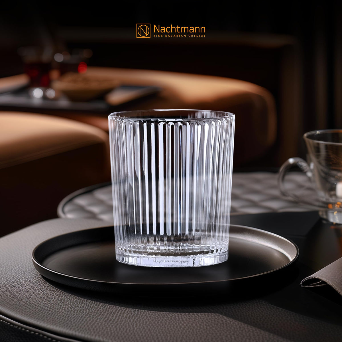 Tumbler Set of by Nachtmann – Medium, 370 milliliters_per_minute, Crystal glass, Clear, Pack of 2
