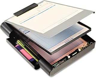 Officemate 83357 Recycled Plastic Forms Holder, 3/4-Inch Capacity, Holds 9w x 12h, Black (OIC83357)