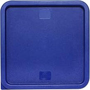 Plastic square cover for 12, 18 & 22 quart - blue, comes in each
