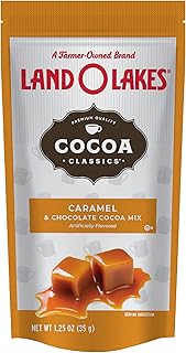 COCOA CLASSICS Land O Lakes Classics, Caramel & Chocolate Hot Cocoa Mix, 1.25 Oz, Pack of 36